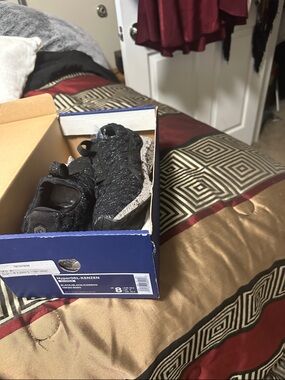 Asics Black Athletic Shoes